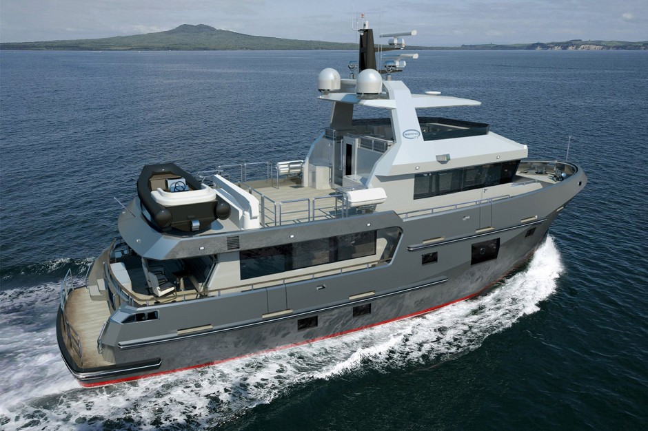 Bering 77 Expedition Yacht completion in 6 months and available for sale