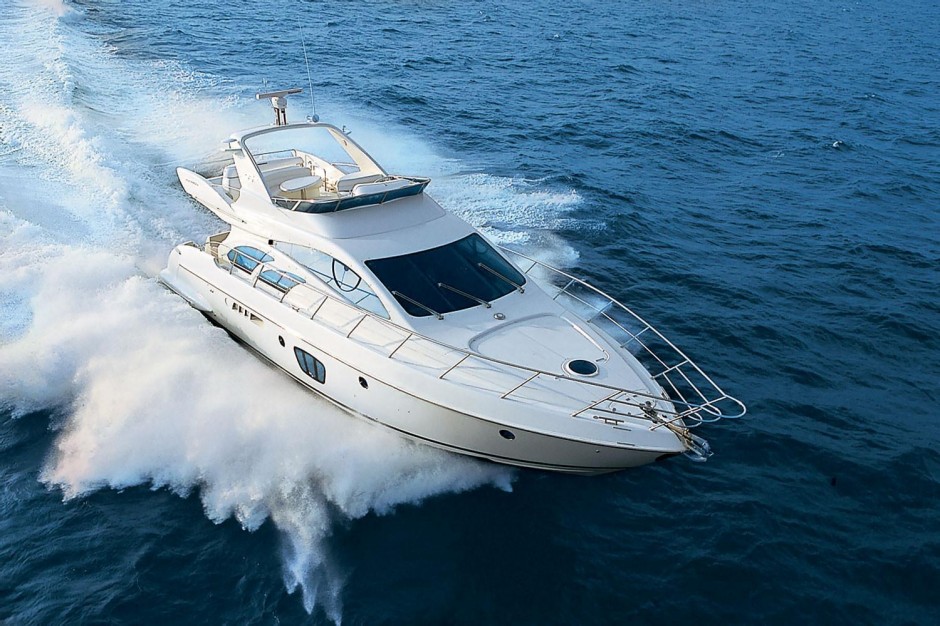 New arrival at Sea Independent M/Y Azimut 55 Evolution ``White Pearl``