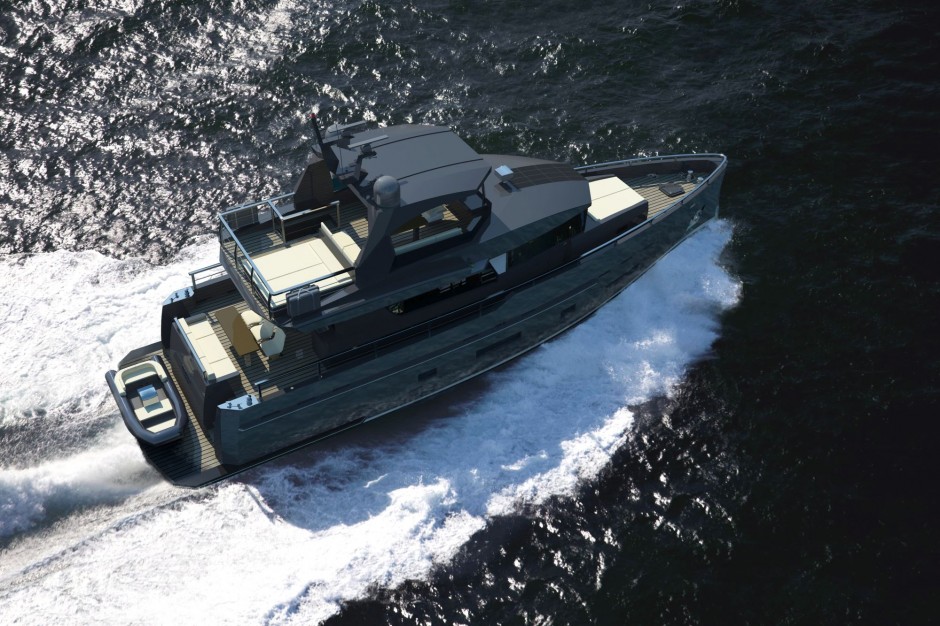 New arrival at Sea Independent M/Y Bering 70 ``RA``